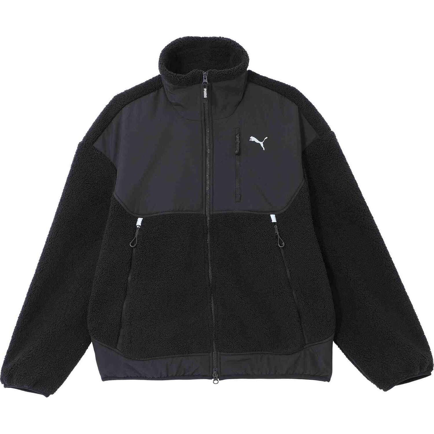 

УНИВЕРСАЛЬНАЯ флисовая куртка унисекс черного цвета Puma
