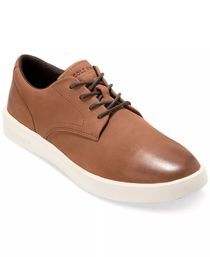 

Мужские повседневные кроссовки Grand Crosscourt на шнуровке Cole Haan, коричневый