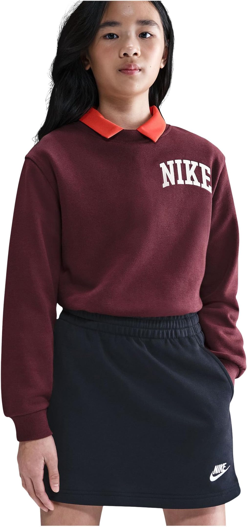

Юбка Nike Kids Sportswear Club French Terry Skirt, черный