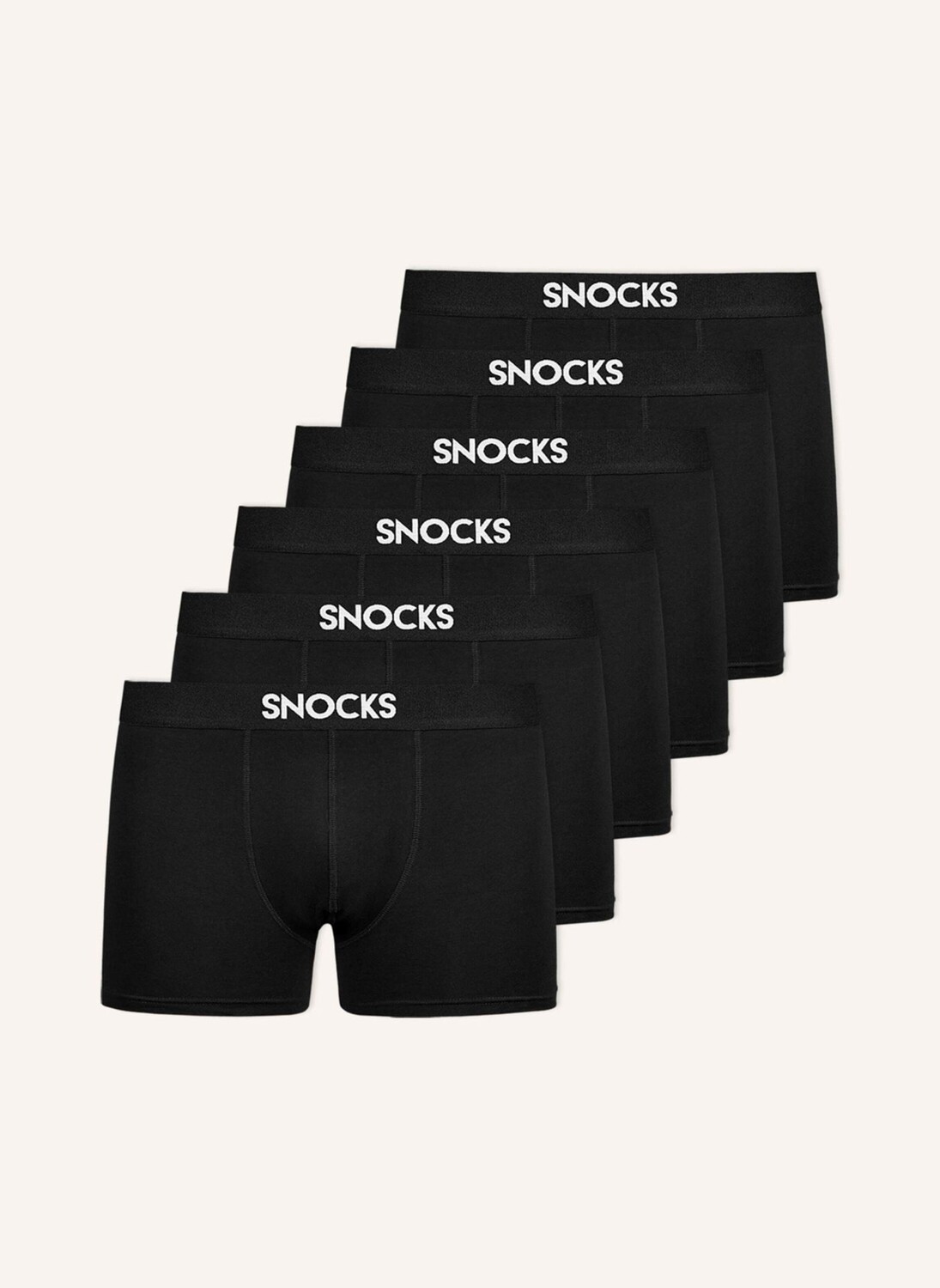 

Набор из 6 боксеров SNOCKS, черный