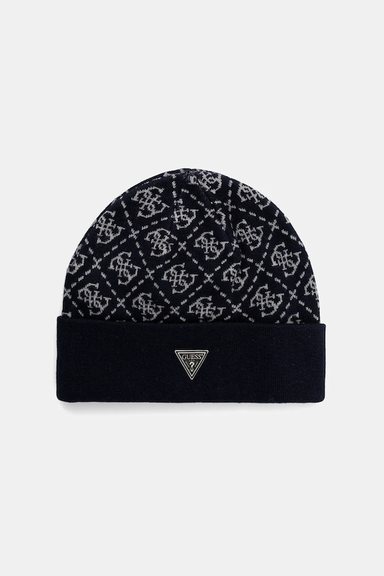 

Шапка из смесовой шерсти 4G Guess, темно-синий