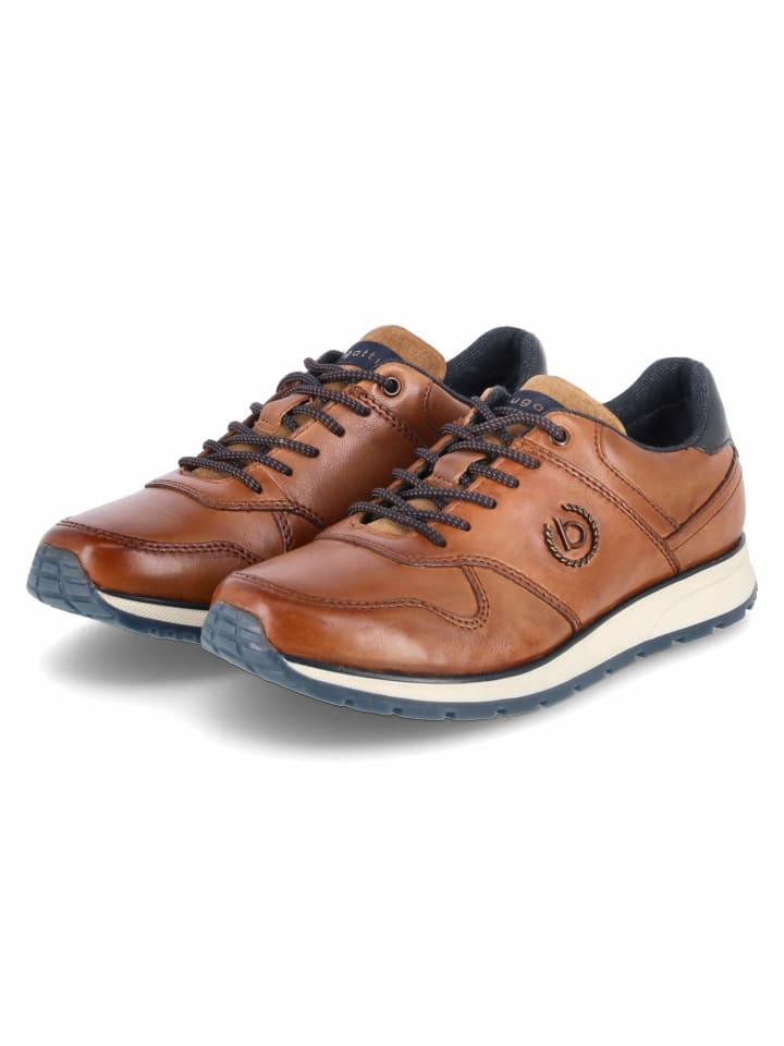 

Кроссовки на шнуровке Bugatti Low Sneaker, коричневый