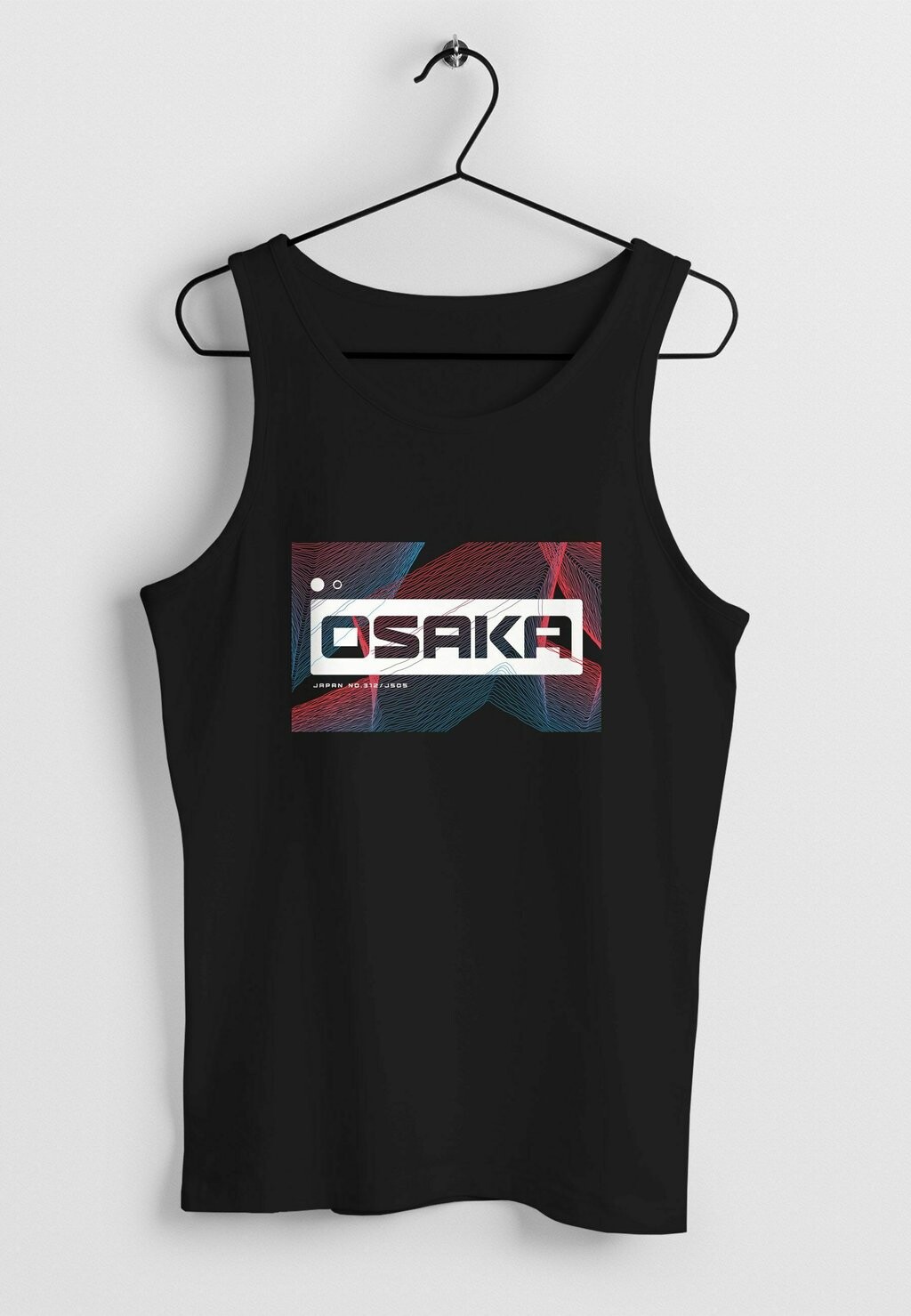 

Топ JAPAN OSAKA ASIAN STYLE TEACHWEAR FASHION STREET Neverless, черный
