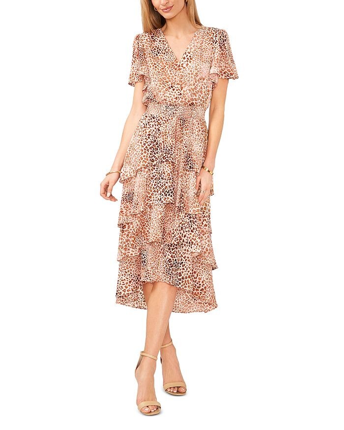 

VINCE CAMUTO Многоярусное платье, коричневый/бежевый