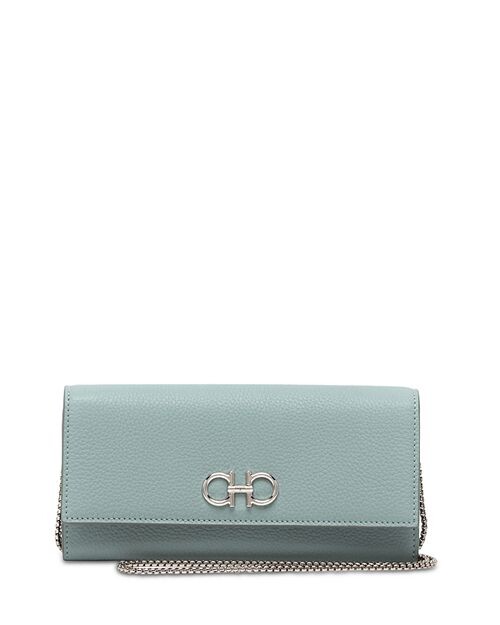 

Мягкий кошелек Gancini на цепочке Ferragamo, цвет Blue