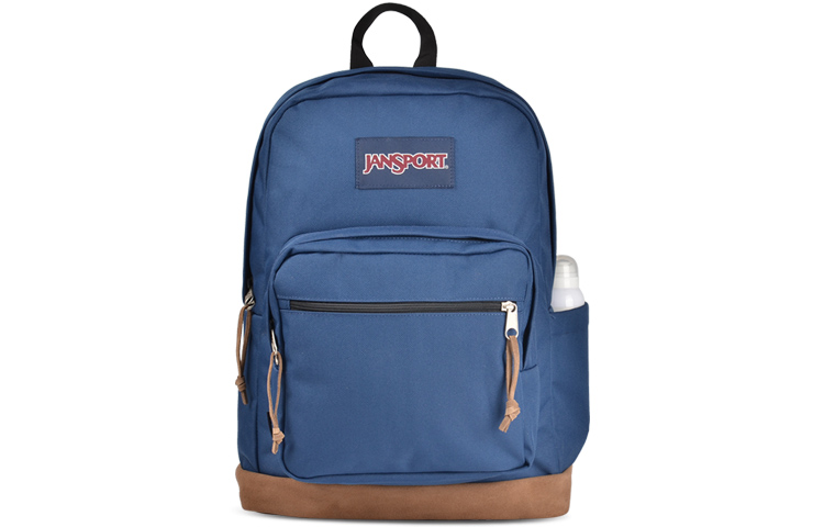 

Рюкзак из полиэстера обычный унисекс морской синий JanSport