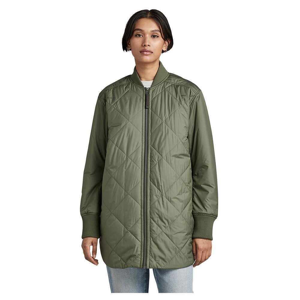 

Куртка G-Star Padded Collar Bomber, зеленый