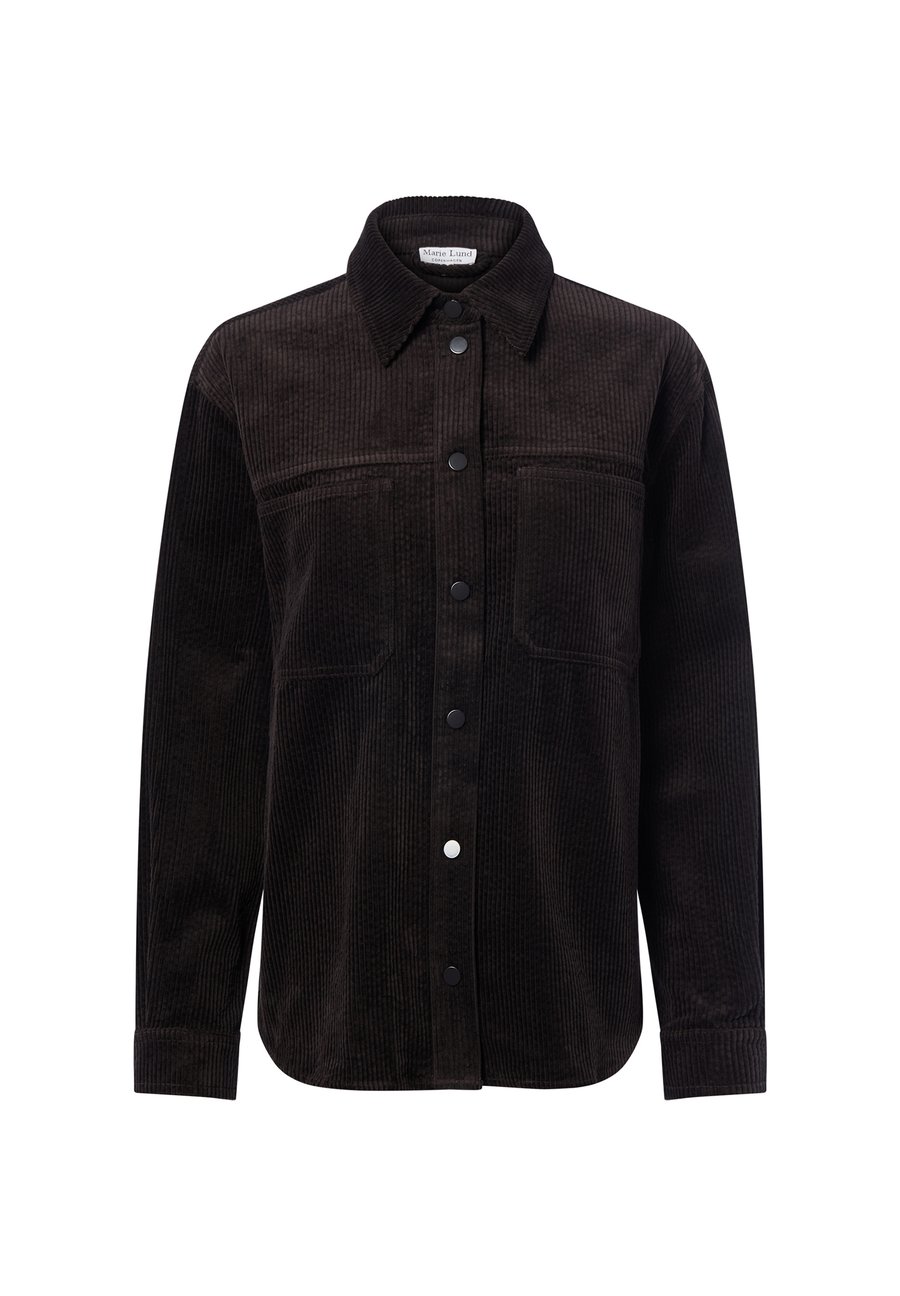 

Блуза Marie Lund Button-down blouse, Schoko/Brown