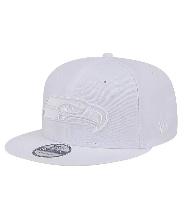 

Мужская бейсболка Seattle Seahawks Main White on White 9FIFTY Snapback New Era, белый