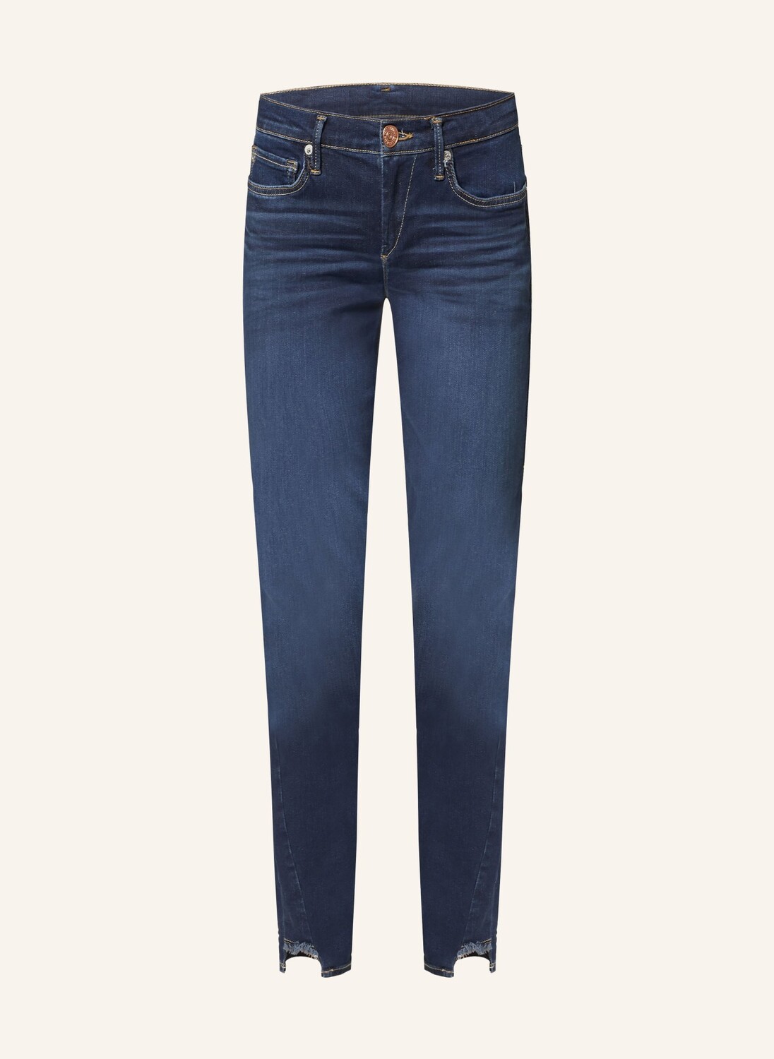 

Джинсы скинни халле TRUE RELIGION, цвет 4646 BLUE DENIM
