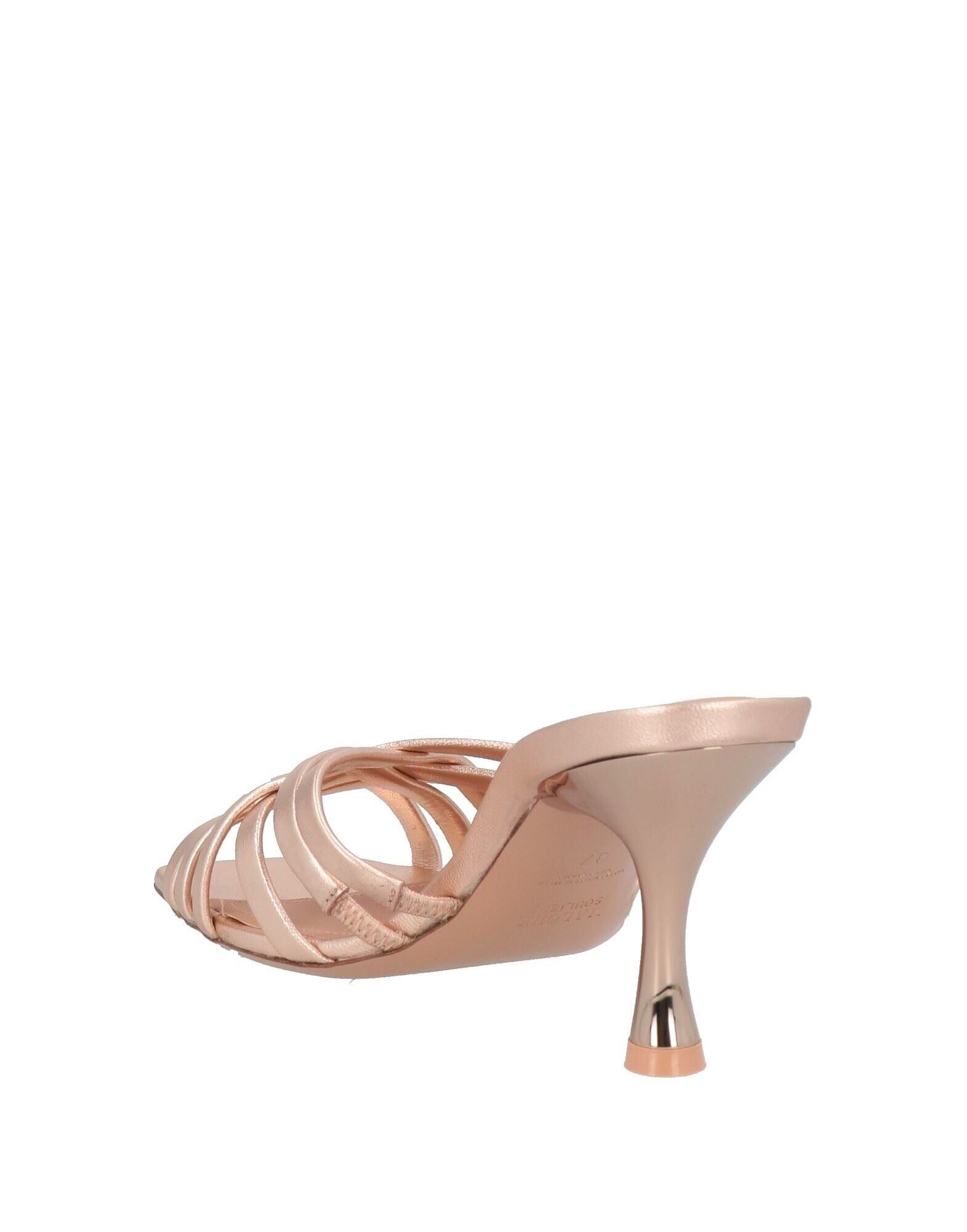 Сандалии Malone Souliers, розовое золото — фото 3
