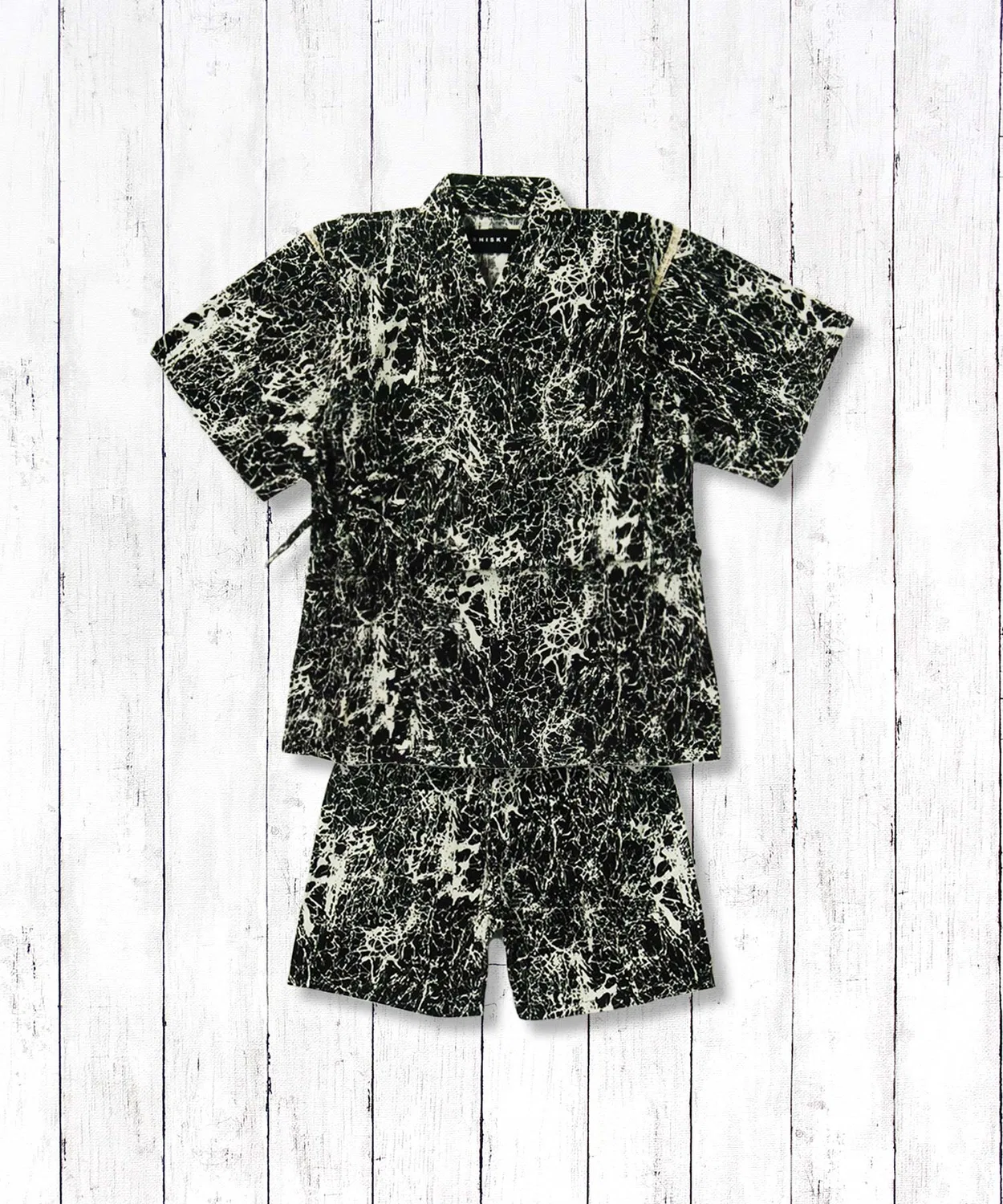 Детское кимоно Jinbei, чёрное