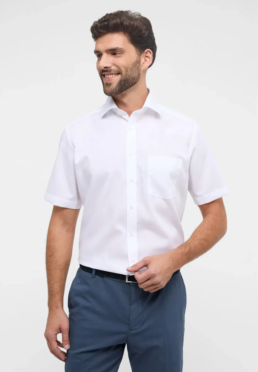 

Рубашка Eterna с короткими рукавами "MODERN FIT", белый
