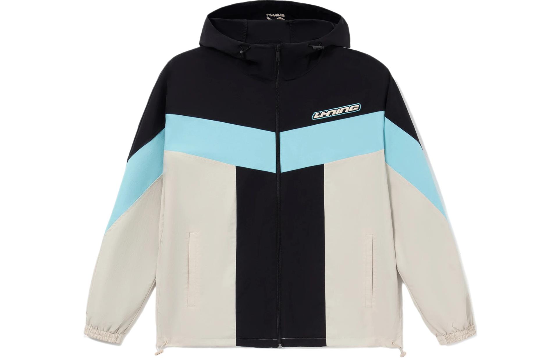 

LINING Спортивная куртка мужская серии тренд, Oat Gray