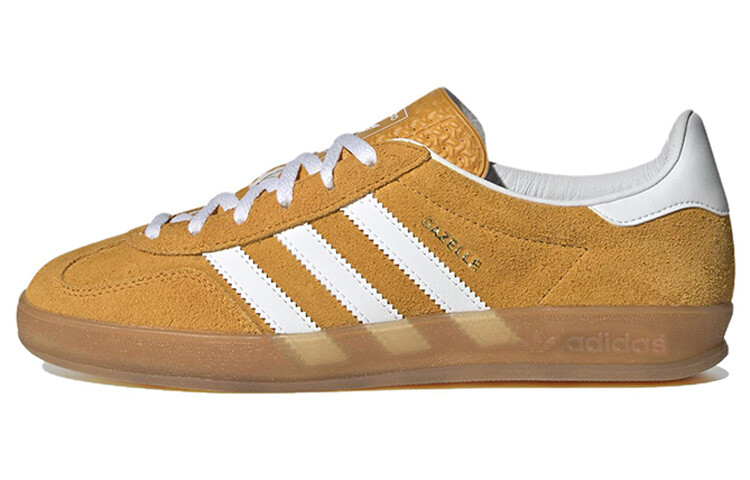 Adidas Gazelle Indoor Orange Peel White