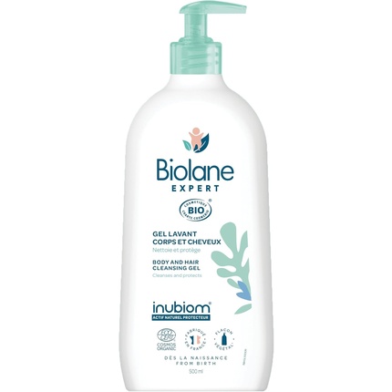 

Гель для очищения тела и волос Expert Organic 500 мл Biolane
