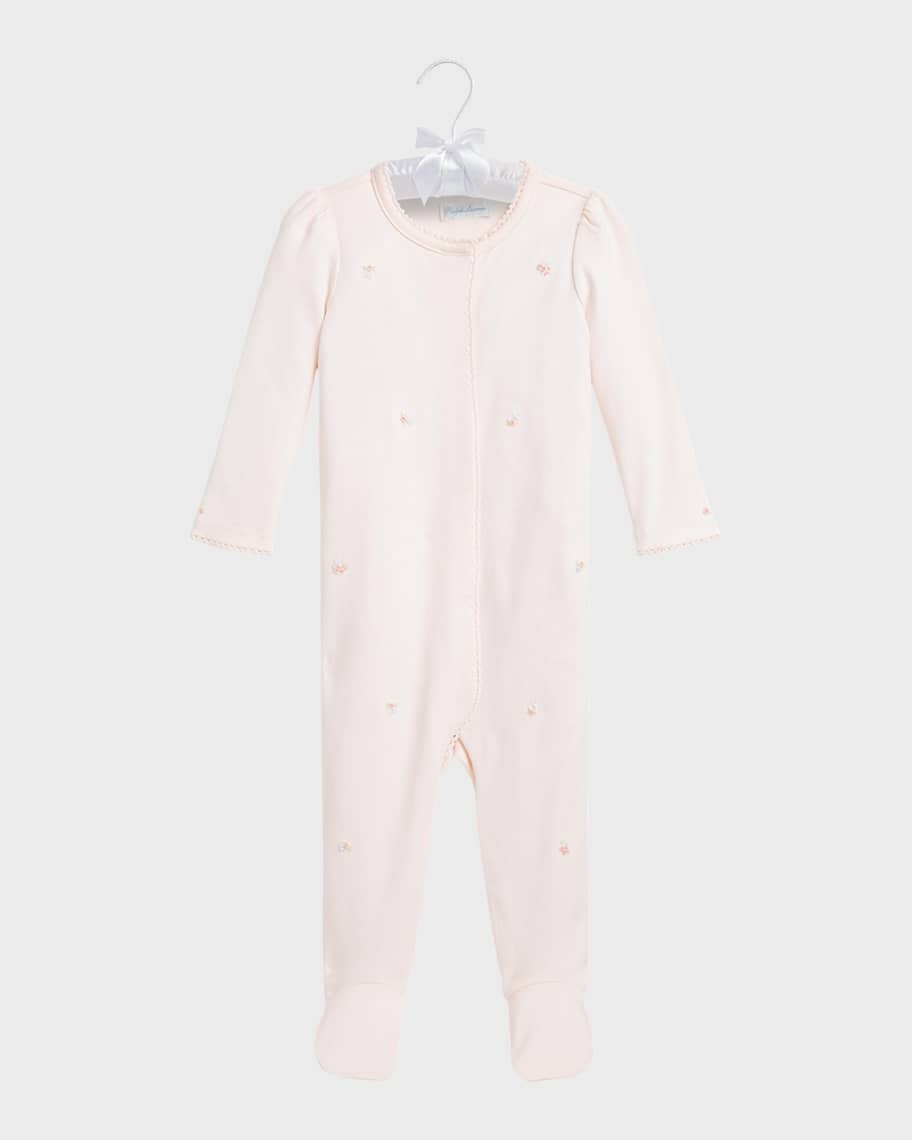 

Футболка для девочки с вышитыми цветами, размер 3-9 мес. Ralph Lauren Childrenswear