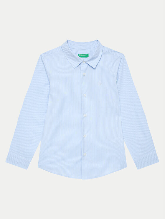 

Рубашка стандартного кроя United Colors Of Benetton, голубой