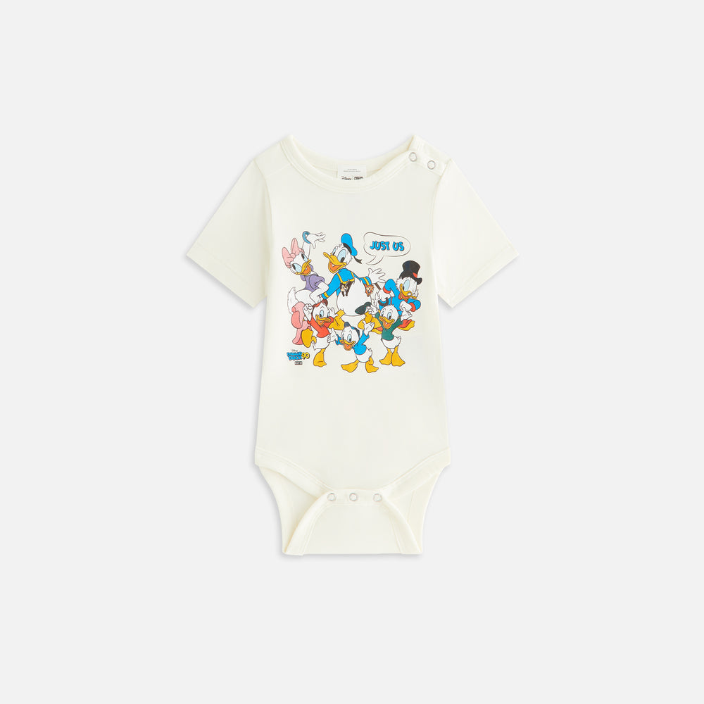 

Детское боди Disney | Kith Baby for Donald Duck Just Us Bodysuit, цвет Silk