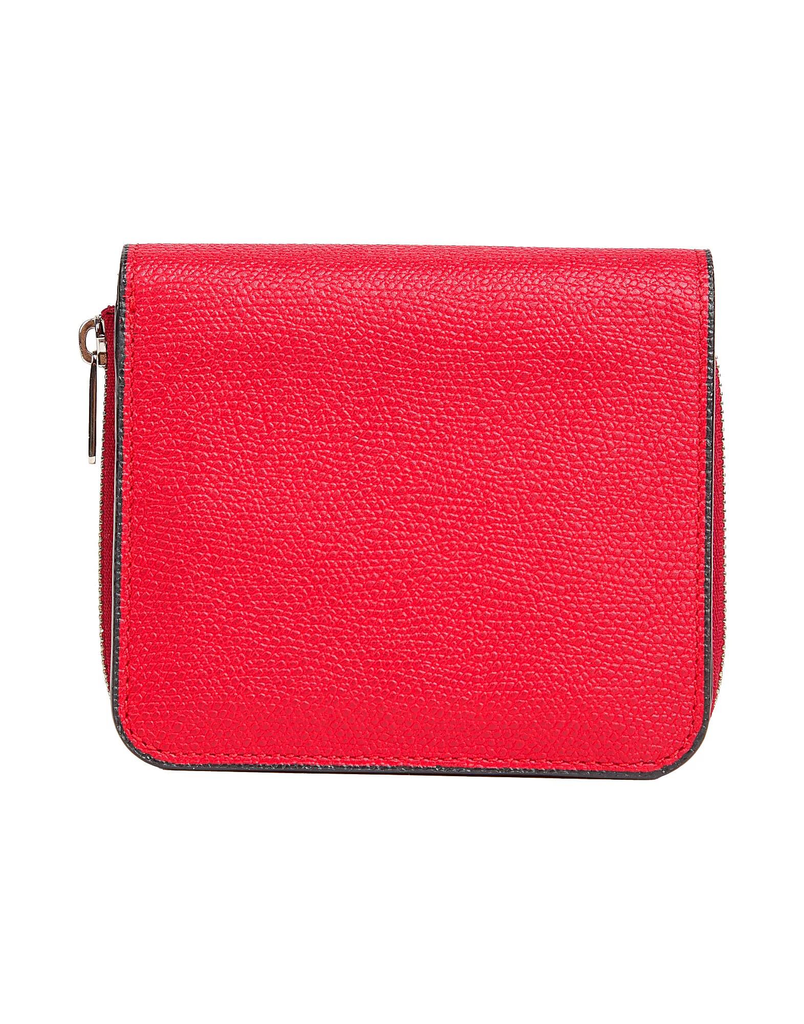 

Кошелек Valextra, красный