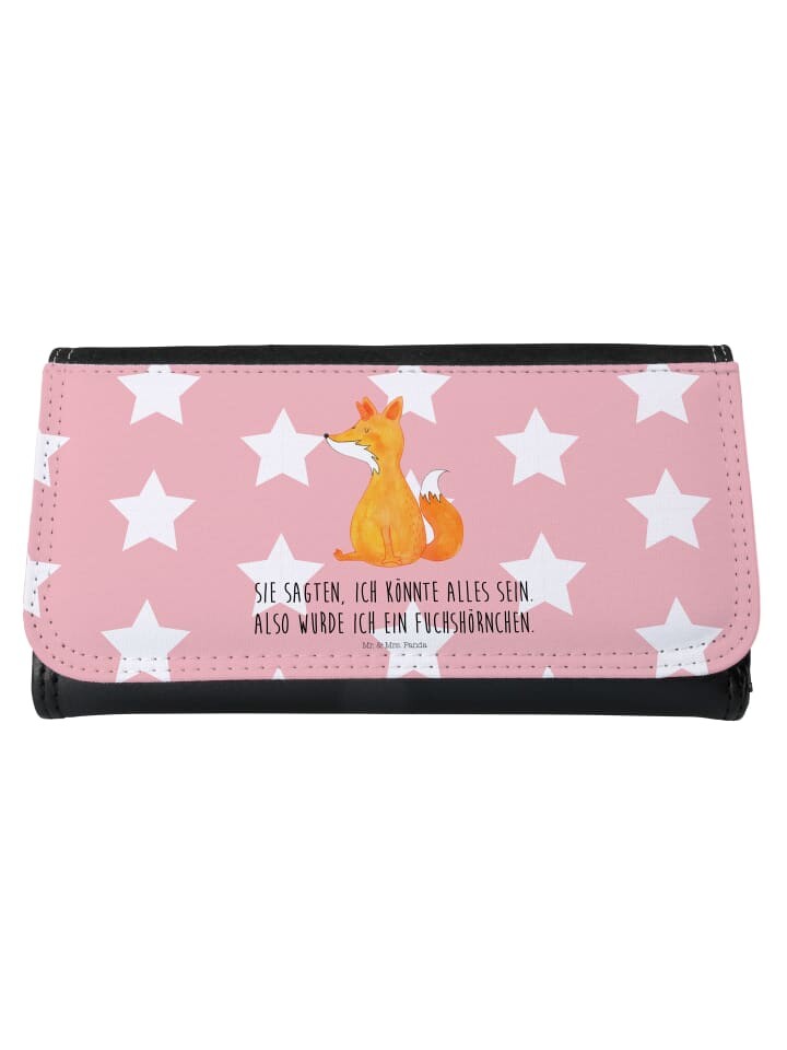

Портмоне Mr & Mrs Panda Damen Einhorn Wunsch, цвет rot pastell