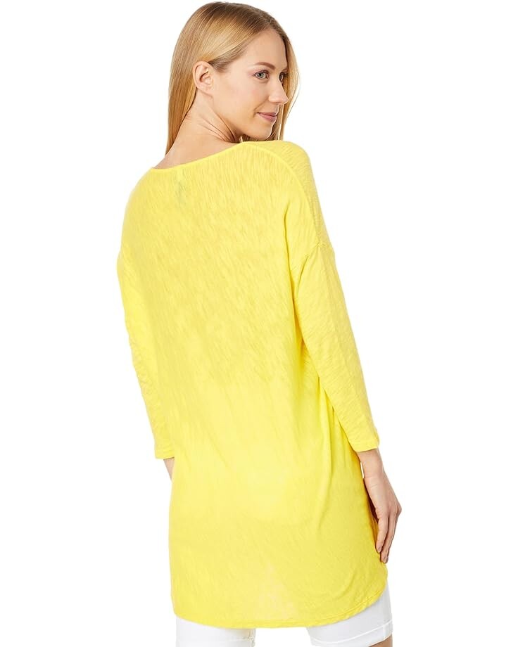 

Футболка bobi Los Angeles Cotton Slub Center Seam Drop Shoulder Tee, цвет Sunbeam