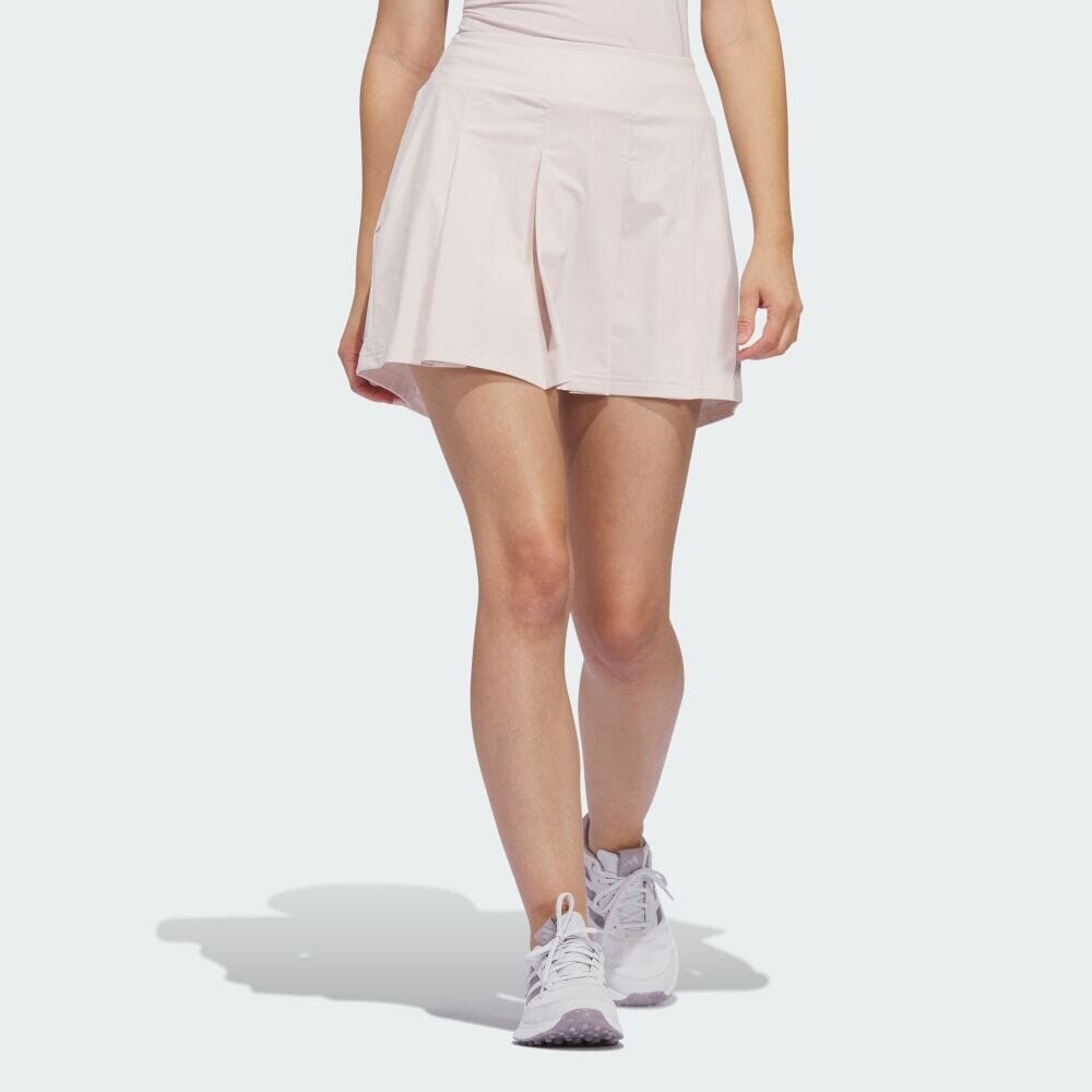 

Юбка Adidas ULT365 Twist knit wide pleated skirt, цвет Putty Mauve