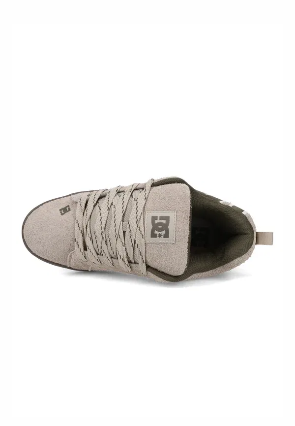 Кроссовки для скейтбординга Court Graffik Dc Shoes, цвет серо-коричневый оливковый — фото 3