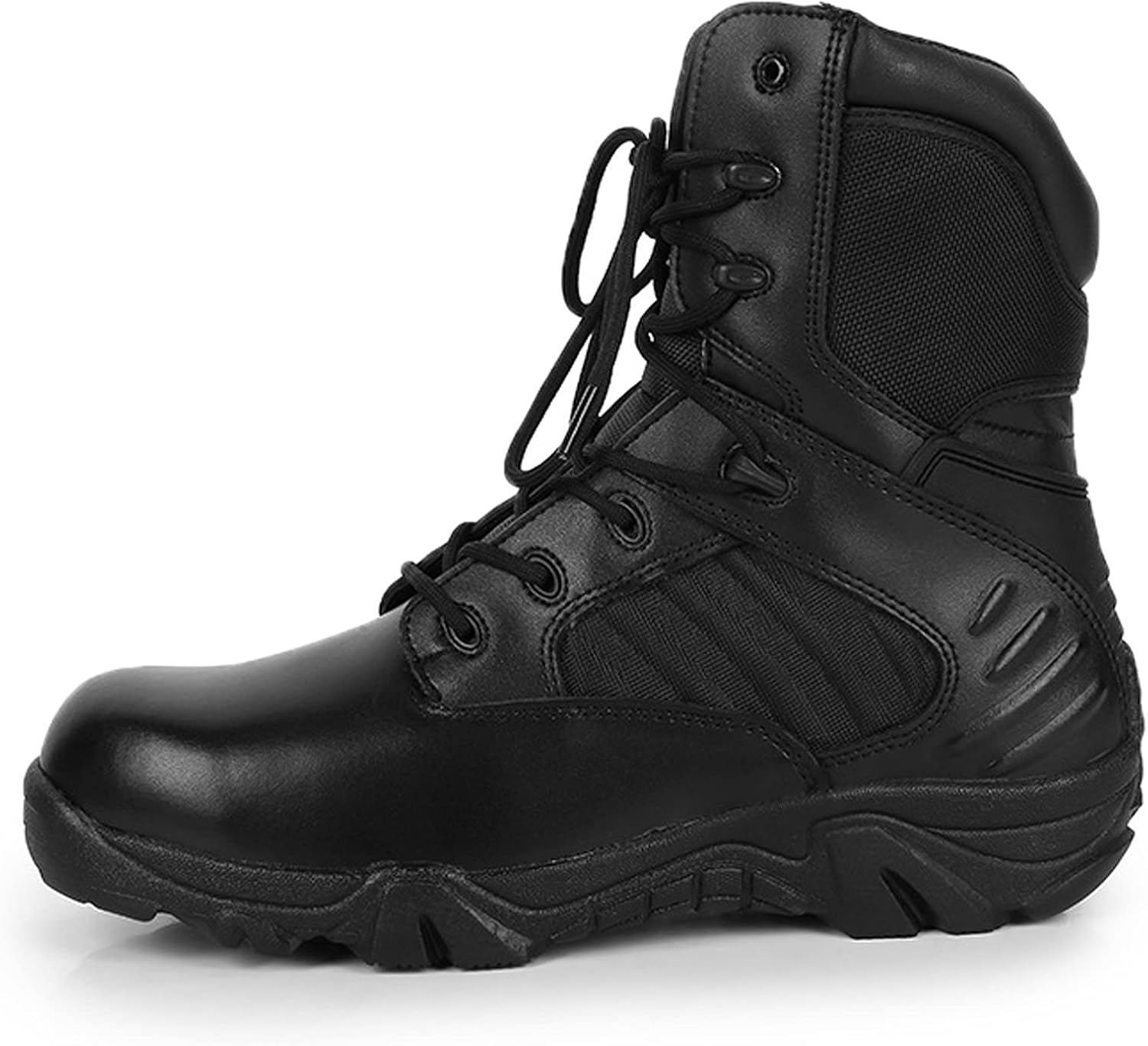 

Мужские туристические ботинки hongrenamz, походная обувь для активного отдыха, легкие высокие ботинки для трекинга и ходьбы, шнуровка, противоскользящие, коричневые, размер ЕС 38/США 6.5