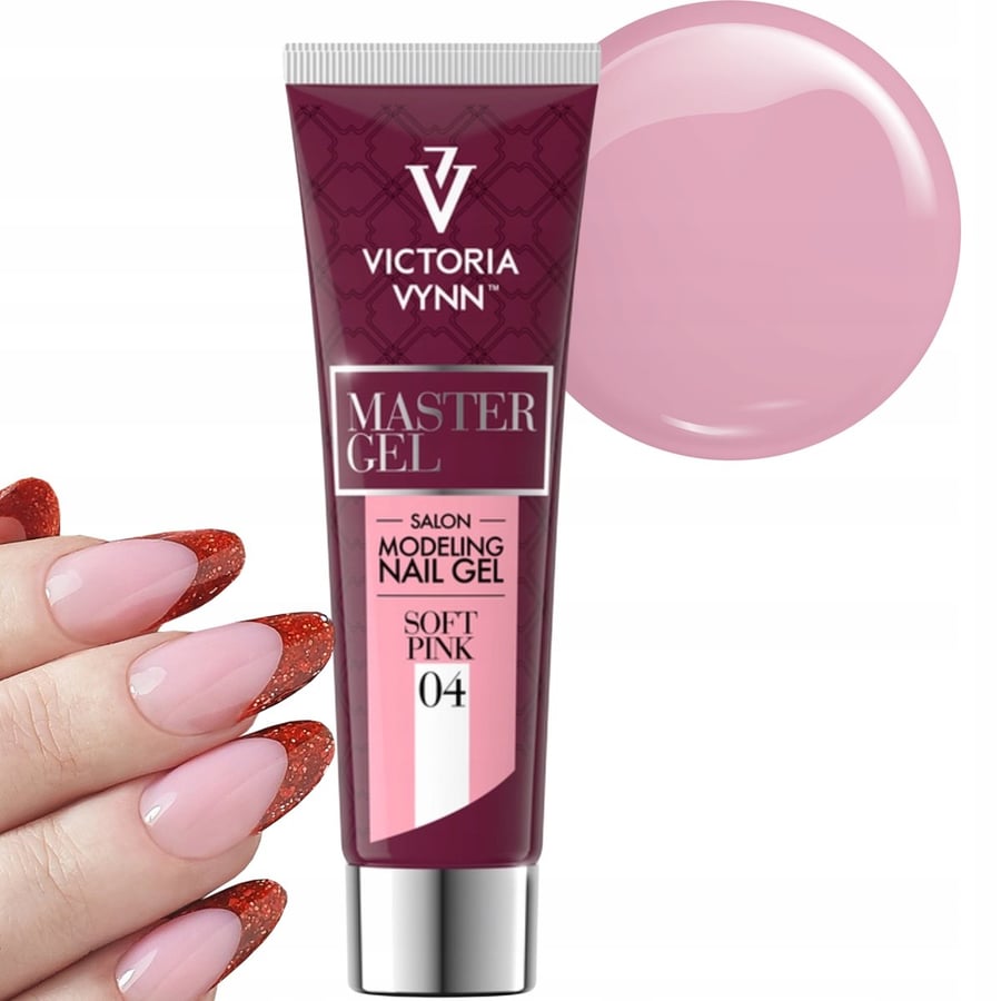 

Акриловый гель для наращивания Victoria Vynn Master Gel 04 нежно-розовый 60 г
