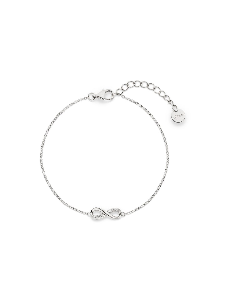

s.Oliver Серебряный браслет с серебряным элементом в виде знака бесконечности