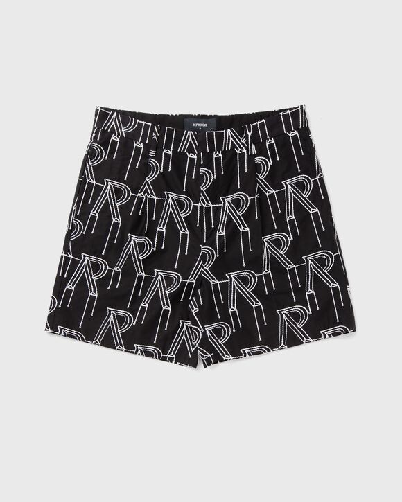 

Шорты Represent Embrodiered Initial Tailored Short, черный