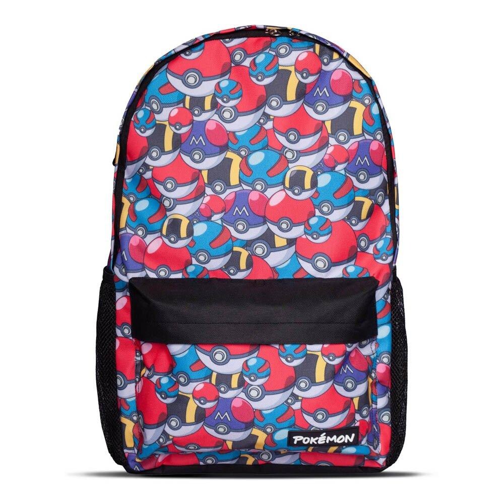 

Рюкзак Catch 'em All со сплошным сублимационным принтом, черный (BP108511POK) Pokemon, фиолетовый