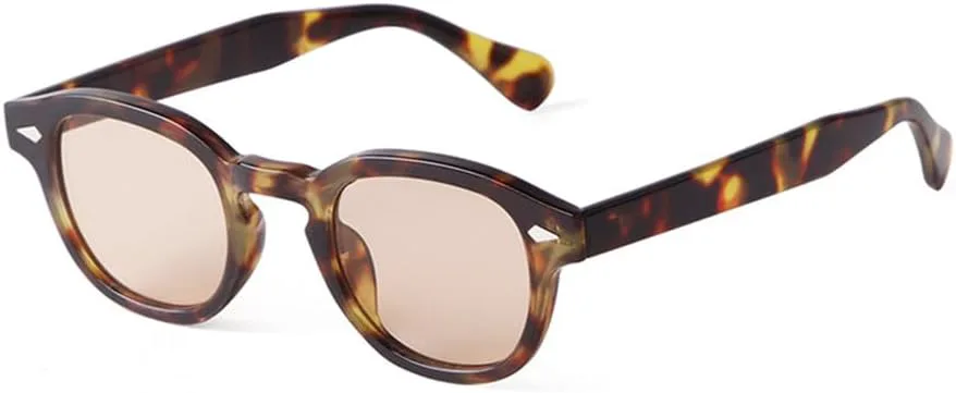 

Круглые солнцезащитные очки с градиентным синим покрытием для женщин и мужчин, для занятий спортом на открытом воздухе, бега и путешествий UYPTK, C17 Amber Tea