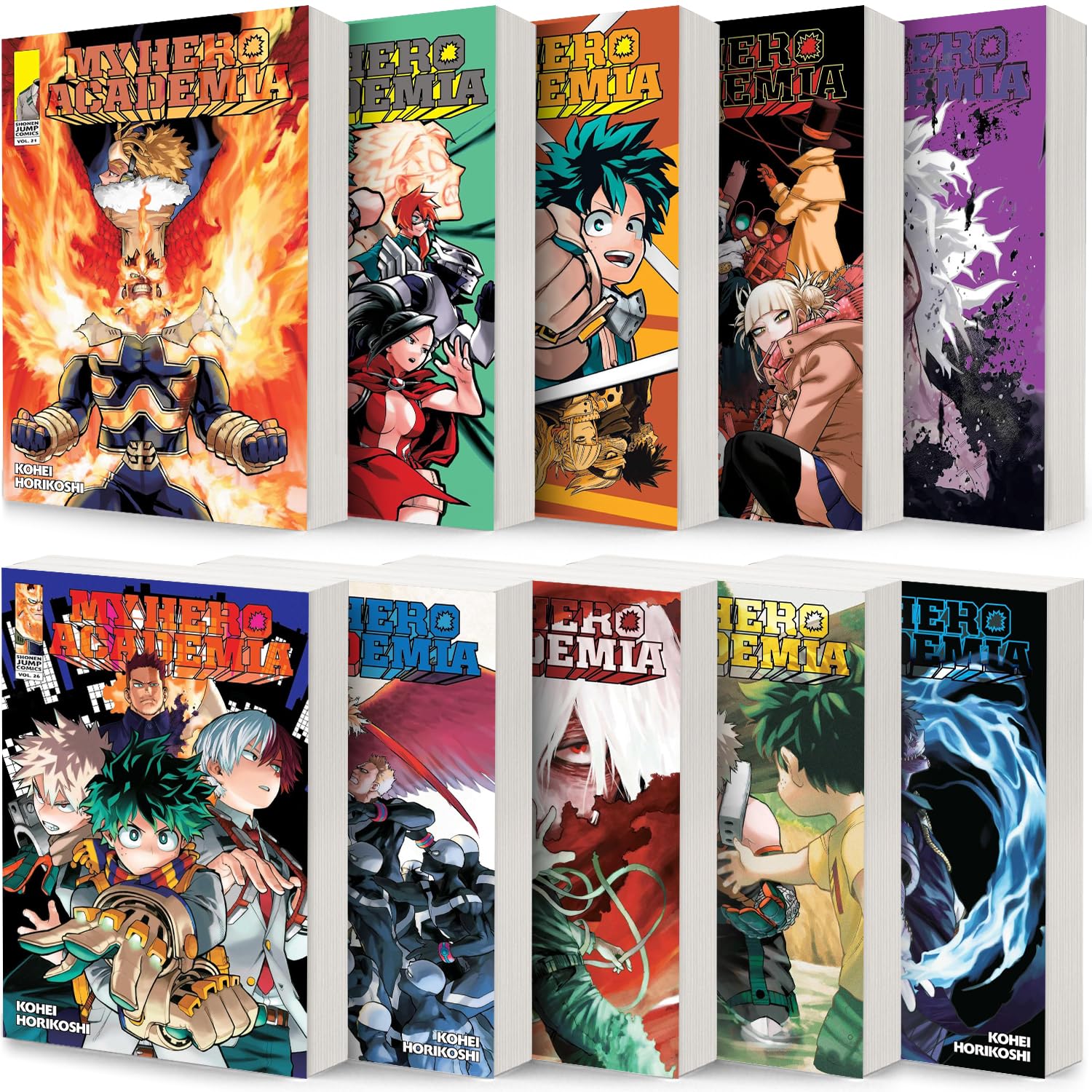 

My Hero Academia Volume 21-30 Collection 10 Books Set (Viz Media)
