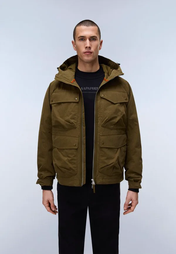 Детская куртка arivalto для межсезонья Napapijri, Dark Olive
