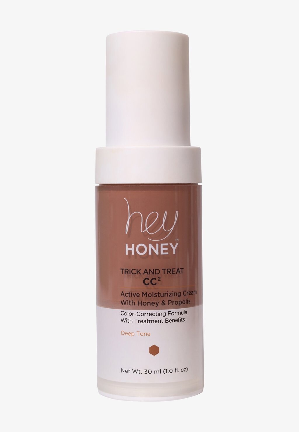 

CC Cream Trick And Treat Cc² Active Moisturizing Cc Крем Hey Honey Skincare, цвет deep