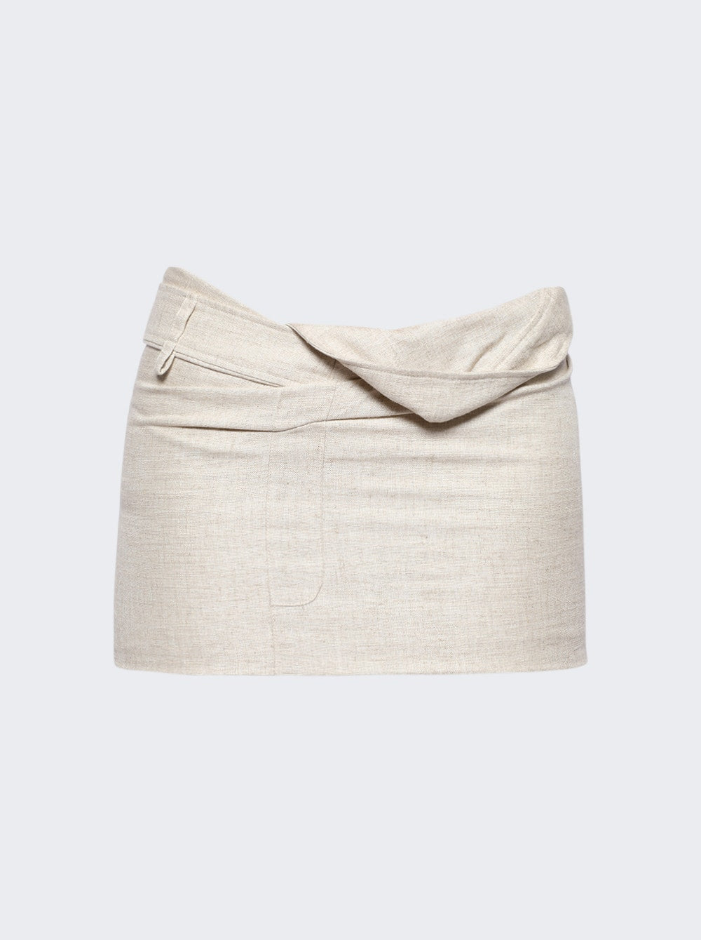 

Юбка La Mini Jupe Bahia Jacquemus, светло-бежевый