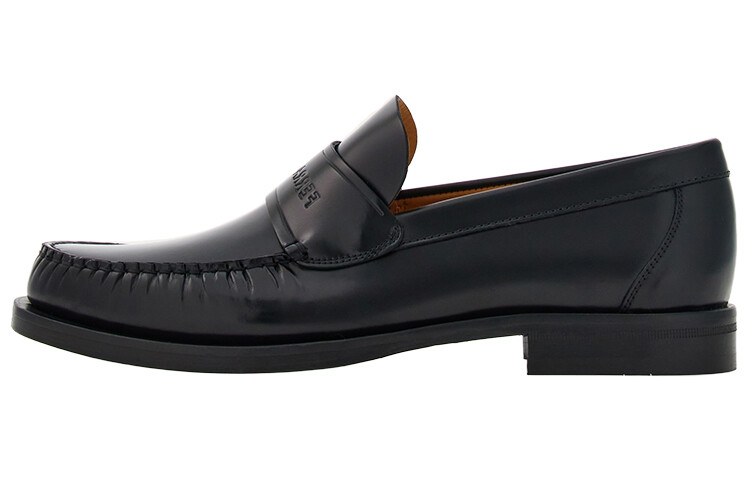 

Мокасины Ferragamo с логотипом, черный
