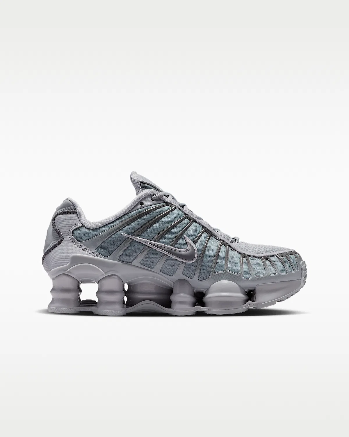 Детские кроссовки Nike Shox TL, Wolf Grey/Iron Grey — фото 3