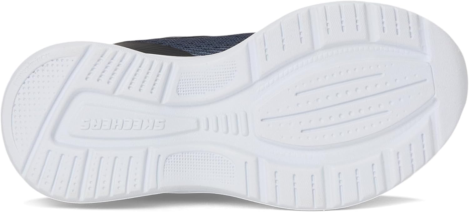 Кроссовки Skechers для мальчиков Microspec Max Advance-Squad-p, черный/угольный — фото 3