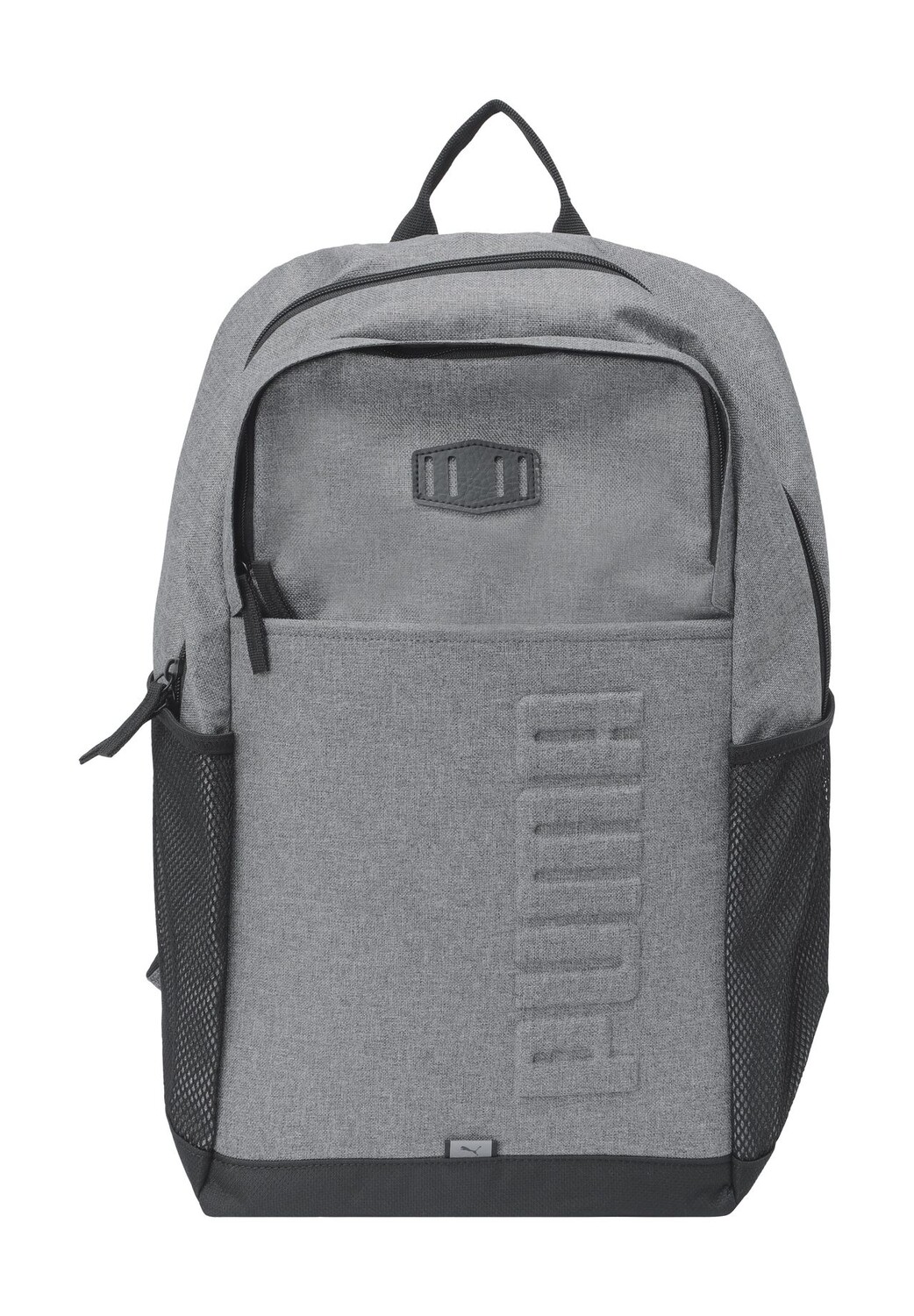 

Рюкзак, эмблема, молния, боковые карманы PUMA, цвет Medium Gray Heathe