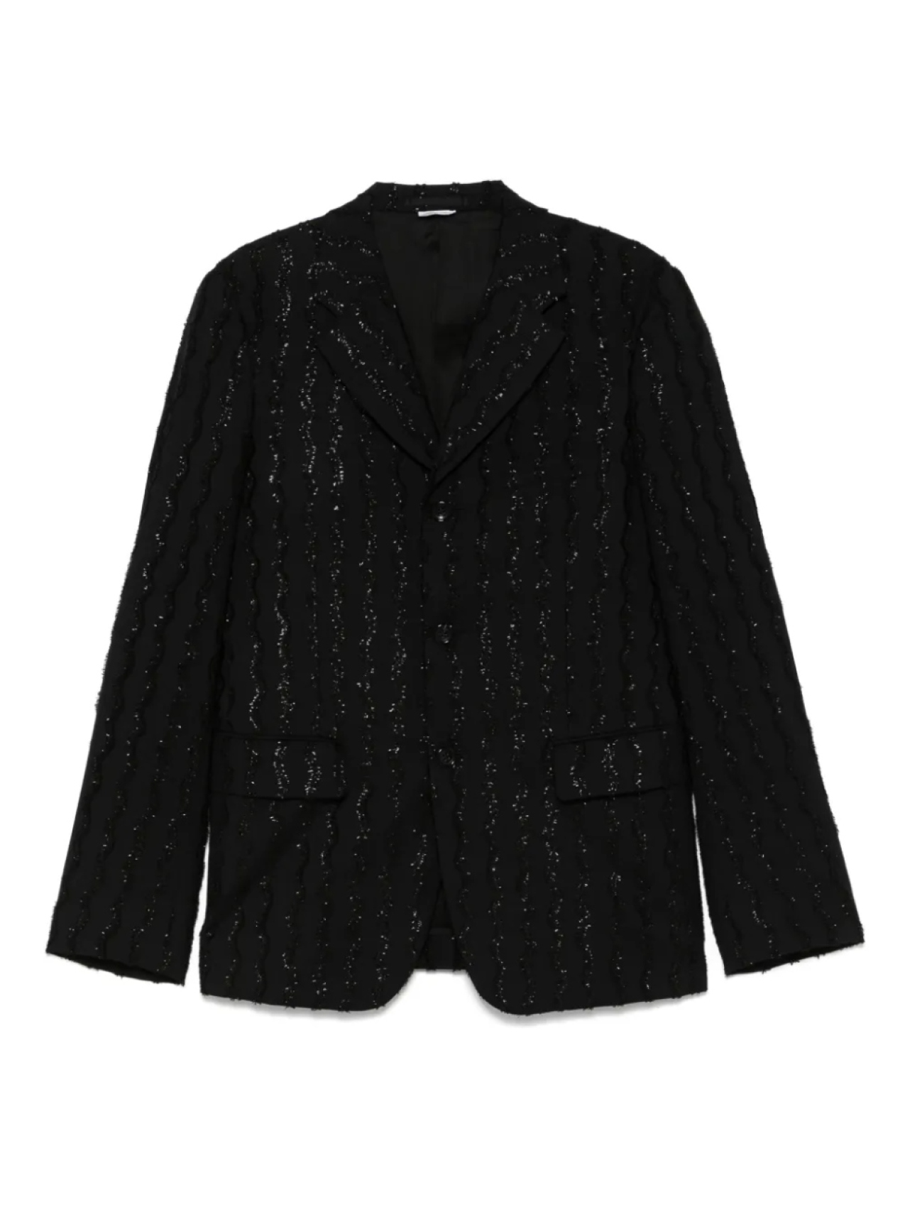 

Блейзер с бахромой Comme des Garçons Homme Plus, черный