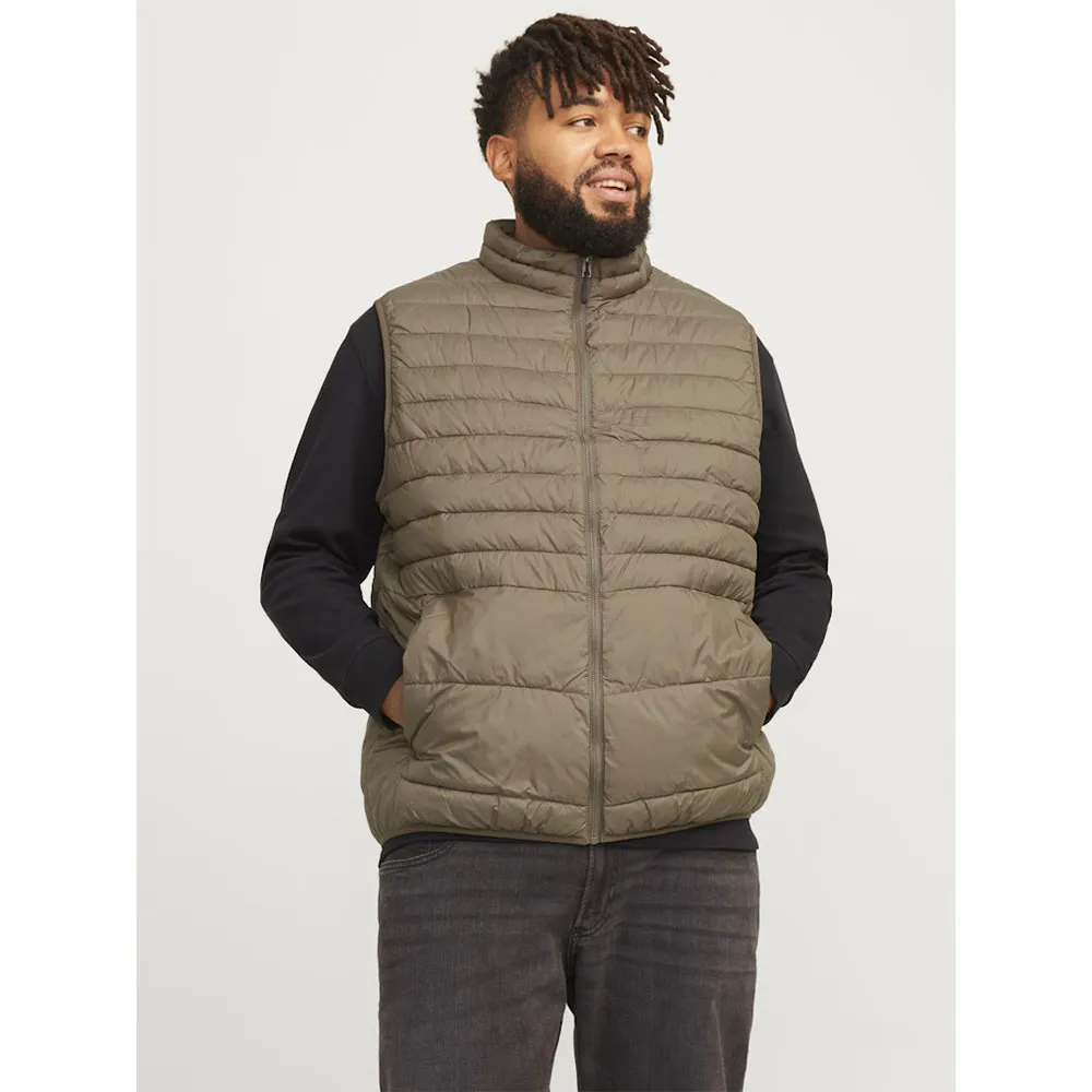 

Жилет Jack & Jones State Packable Bw Plus, коричневый