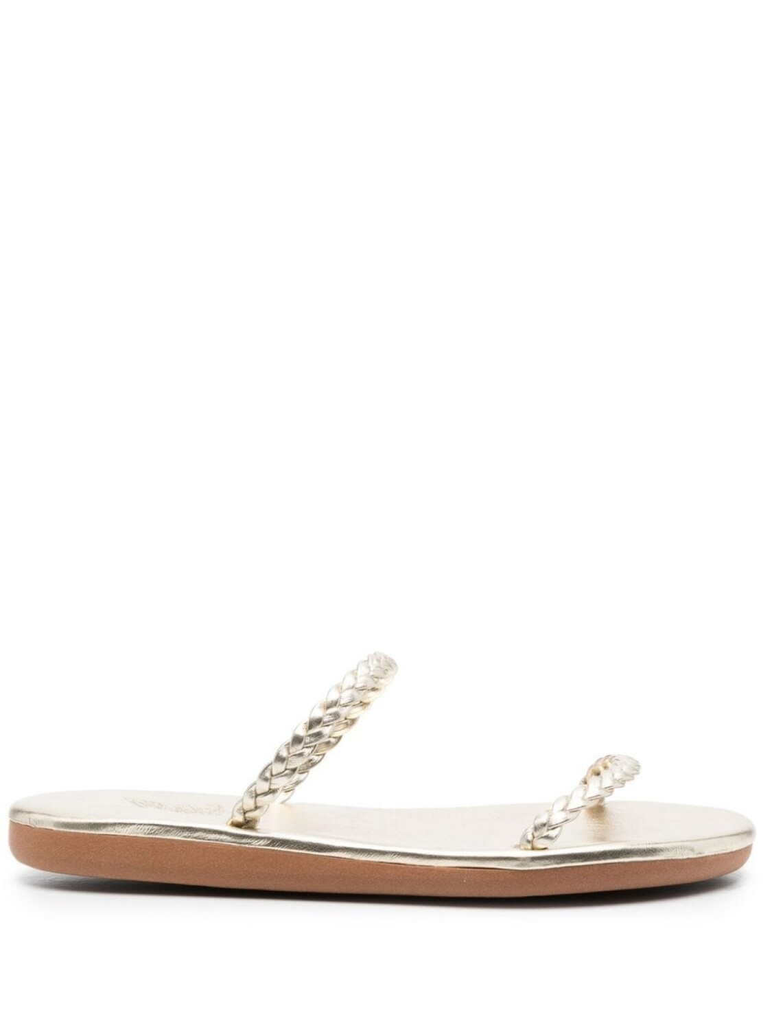 

Ancient Greek Sandals сандалии Aprilia с плетеными ремешками, золотистый