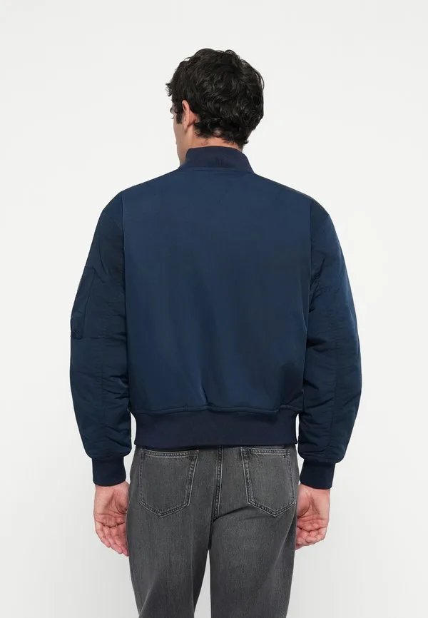Оригинальная куртка-бомбер Tommy Hilfiger, Dark Night Navy — фото 3