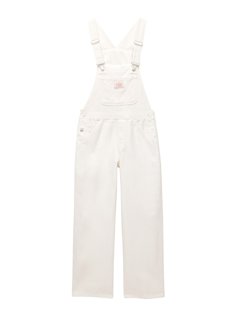 

Джинсовый комбинезон свободного кроя Pull&Bear PACIFIC SARDIDNAS, цвет White denim
