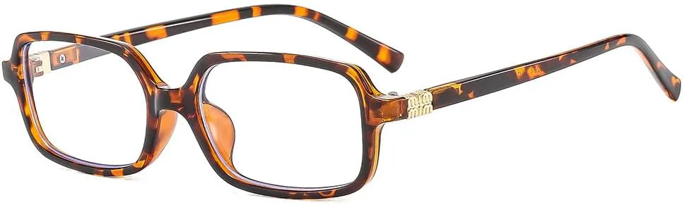 

HYLLE Ретро прямоугольные модные солнцезащитные очки для женщин, винтажные, маленькие, в стиле 90-х, забавные квадратные солнцезащитные очки, Tortoise/Transparent