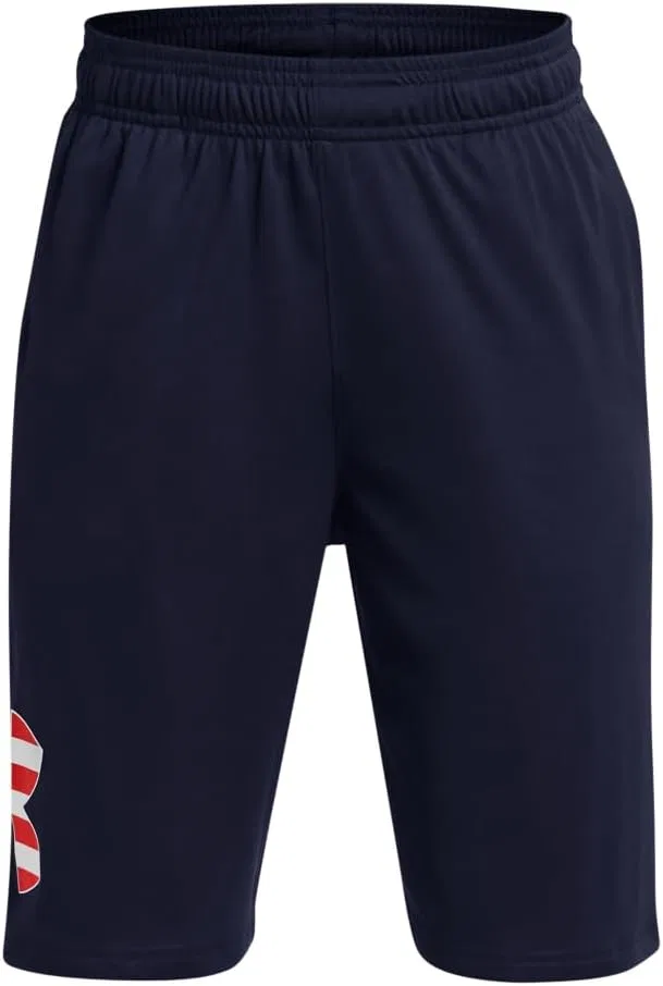 Детские шорты Under Armour Freedom Prototype, (410) Midnight Navy//Red