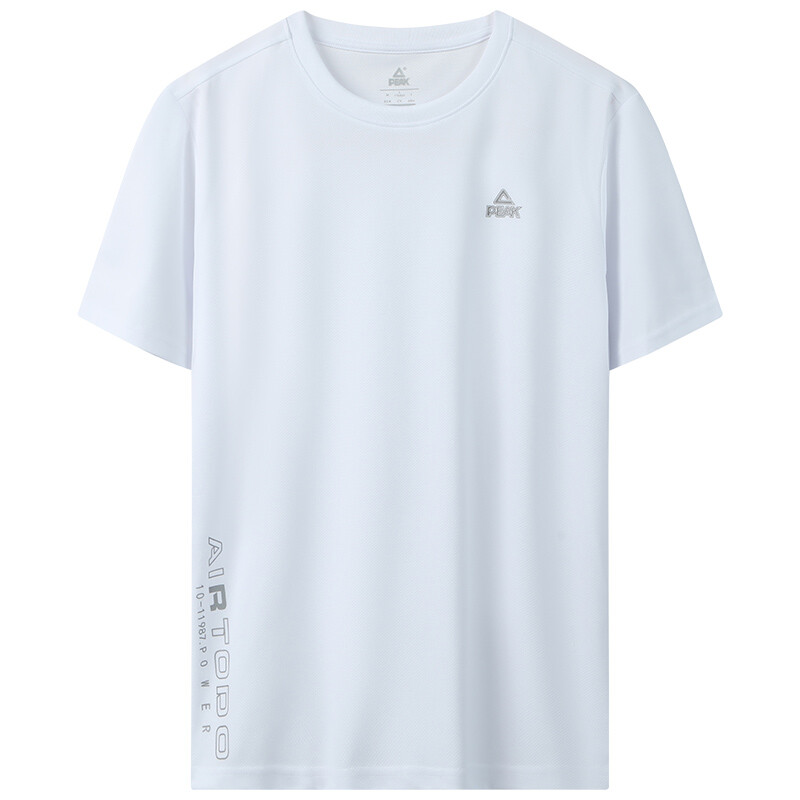

Футболка унисекс Peak, цвет White short-sleeved shirt + greeting card (random style) + gift box + socks (random 2 pairs)
